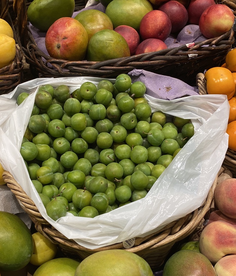 Bag of wild sour plums